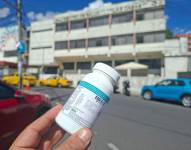 La medicina que el paciente tomó durante 28 días por el tratamiento.