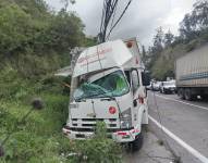 Imagen de un vehículo siniestrado.