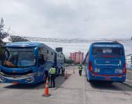 Controles al transporte público.