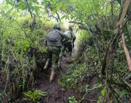 Imagen de militares en Ecuador.