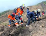 El deslizamiento de tierra cubrió más de 24 hectáreas de Alausí.