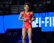 Lucía Yépez quedó segunda en el Mundial de Lucha en los 53 kilogramos