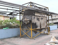 El incendio de un kiosco expone nuevamente el abandono del Malecón del Salado, en Guayaquil