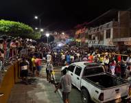 Un sargento primero de la Policía fue asesinado a tiros en la plaza Cívica de Montecristi, en Manabí.
