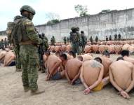 Fuerzas Armadas en un operativo en un centro de privación de libertad.