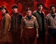Promocional de Stranger Things con los protagonistas.