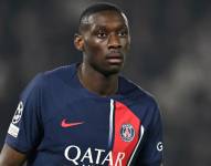 Kolo Muani, delantero francés del PSG.