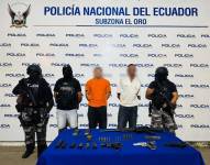 Imagen de Nelson R. y Kelvin B., implicados en hechos de violencia en Machala.