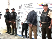 Los extranjeros detenidos en el Comité del Pueblo.