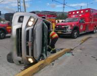 El 26 de abril, un siniestro de tránsito ocurrió en las avenidas Cóndor Ñan y Amaru Ñan, sur de Quito.