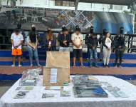 Imagen de los secuestradores exprés detenidos.