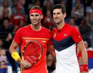 Rafael Nadal y Novak Djokovic en una imagen de archivo.