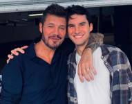 Imagen de archivo de Francisco Tinelli y el famoso presentador argentino, Marcelo Tinelli.
