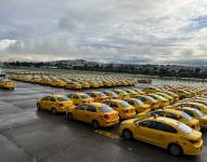 Imagen referencial de los vehículos (taxis) que deberán aprobar la segunda revisión técnica cada año.