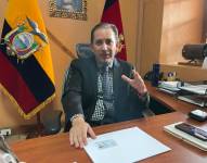 Víctor Hugo Villacrés es gerente del Metro de Quito desde mayo del año pasado.