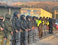 Fuerza pública contra manifestaciones