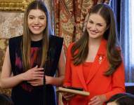 Imagen de archivo de la princesa Leonor y la infanta Sofía, monarcas españolas, hijos del rey Felipe VI y la reina Letizia.