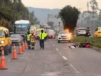 Siniestro de tránsito deja un fallecido en la Panamericana Norte.