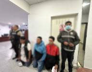 Tres detenidos por microtráfico de drogas en el centro-sur de Quito.