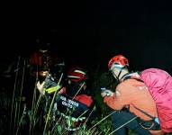 Un adulto y dos adolescentes se extraviaron en el Guagua Pichincha.