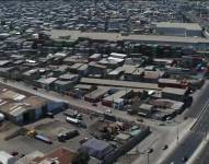 Imagen del ingreso al sector de Fertisa, donde se produjo un ataque armado el martes 27 de agosto.