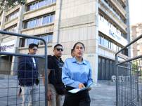 Gissella Molina en la Fiscalía este martes 23 de julio.