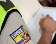 Imagen de referencia de un policía de Ecuador.