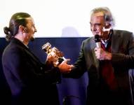 Luis Felipe y Oliver Stone