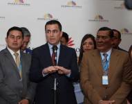 La bancada de Construye en una foto de febrero 2024.