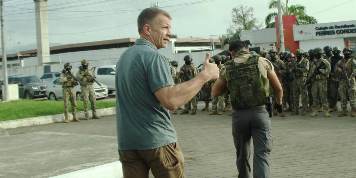 La tercera visita de Erik Prince a Ecuador duró dos días