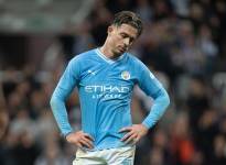Jack Grealish en un partido con el Manchester City
