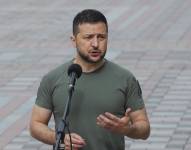 Volodymyr Zelensky ha dado nuevas polémicas declaraciones.