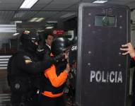 Quito, lunes 3 de junio del 2024. Imagen de archivo de la Corte Nacional de Justicia, donde se desarrolló la audiencia de testimonio anticipado en el caso Purga.