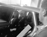 Daule, una caso de sicariato ocurrió en el parqueadero de un centro comercial ubicado en la Av León Febres Cordero. Foto: Redes sociales