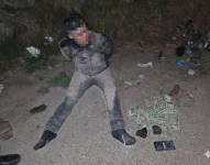 Cuatro hombres fueron detenidos durante la operación.