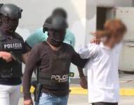 Imagen de uno de los dos capturados por el secuestro de un belga ecuatoriano.