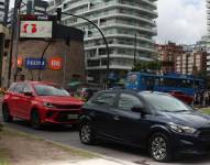 Quito, jueves 16 de enero del 2025. Congestión vehicular en la capital.