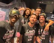 Jugadores del Inter Miami celebrando la MLS.