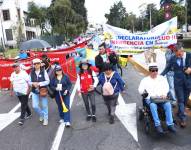 Trabajadores de la salud, acudieron a la Corte Constitucional para presentar una acción de inconstitucionalidad en contra de la Ley de Integridad Pública, aprobada por la Asamblea Nacional.
