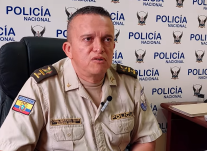 El coronel Edison Miranda fue jefe de la Policía Nacional en las provincias de Cañar, Morona Santiago, Manabí, Santa Elena y otras.