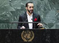 El presidente de El Salvador, Nayib Bukele.