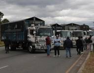 Cierres viales en Azuay.