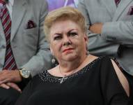 Paquita la del Barrio, conocida por su canción 'Rata de dos patas', falleció este lunes a sus 77 años de edad, según un comunicado oficial en las redes de la familia de la artista. EFE/ Mario Guzmán ARCHIVO