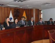 Audiencia en la Corte Constitucional sobre el Decreto-Ley enviado por el presidente Guillermo Lasso, sobre los créditos educativos.
