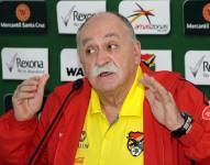 El entrenador de la selección de Bolivia, Xabier Azkargorta, falleció a sus 72 años.