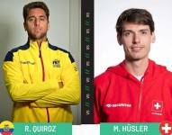 La selección ecuatoriana de tenis busca dar la sorpresa a Suiza.