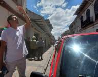 Foto de archivo de las temperaturas altas en Cuenca.