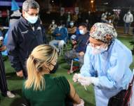 El país sudamericano continúa su proceso de vacunación.