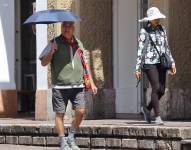 Foto de registro, ciudad de Cuenca con altas temperaturas.