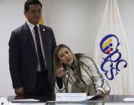 Nicole Bonifaz, el día que dejó la presidencia en el Cpccs.